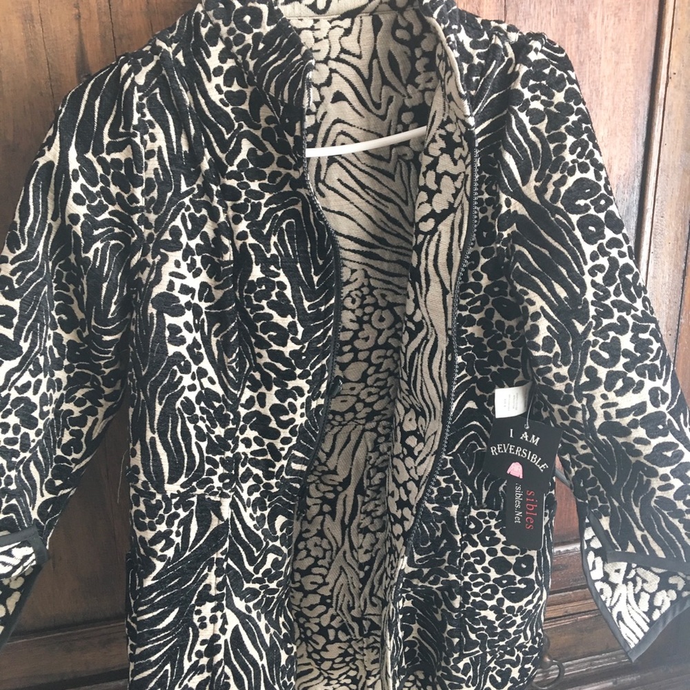 Reversible two toned jacket